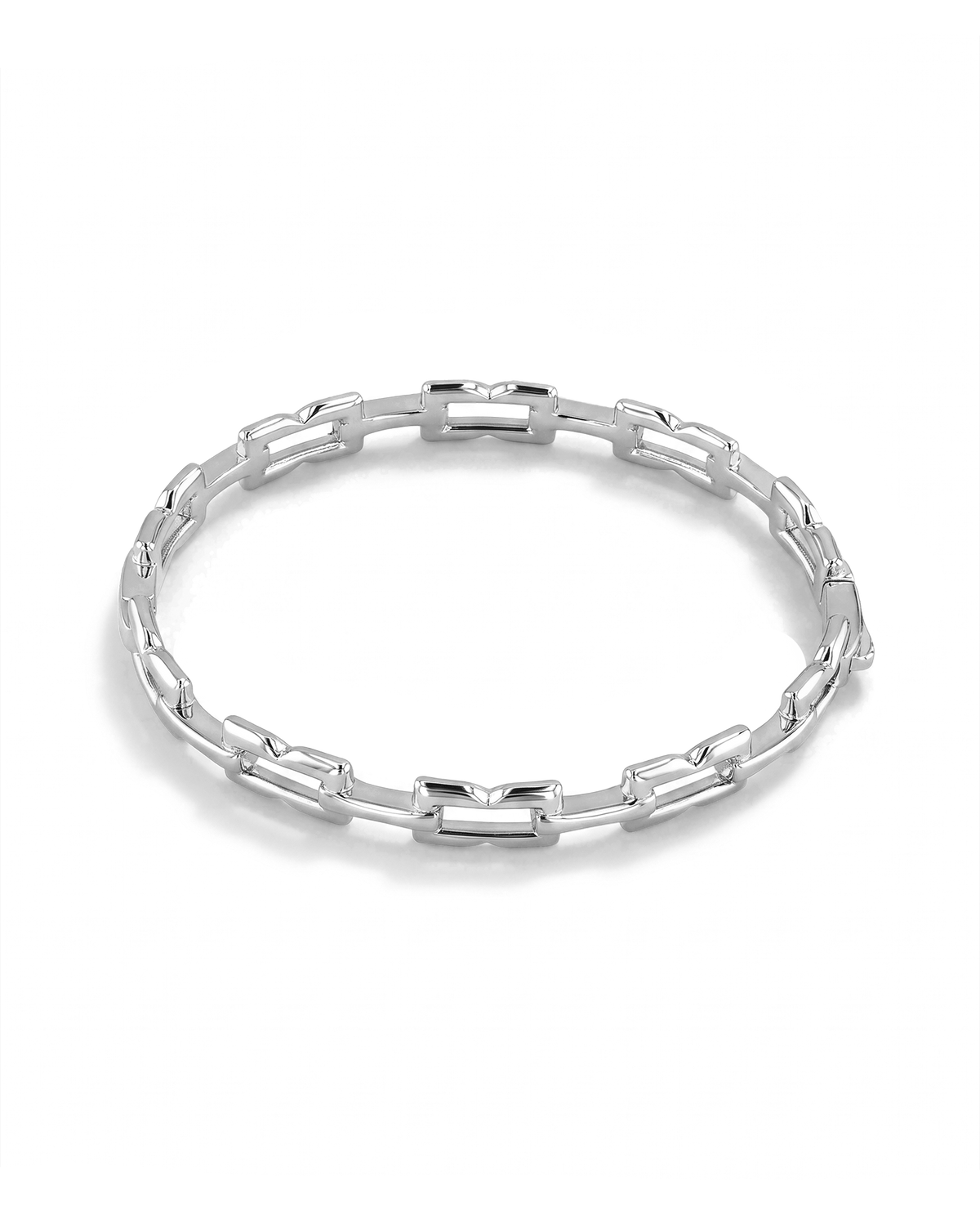 Lavana Signature Silver Bangle