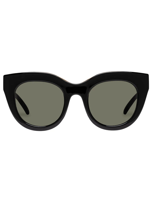 Image of Sunglasses. Productname: LE SPECS AIR HEART SUNGLASSES in Black /Gold colour by brand - Le Specs