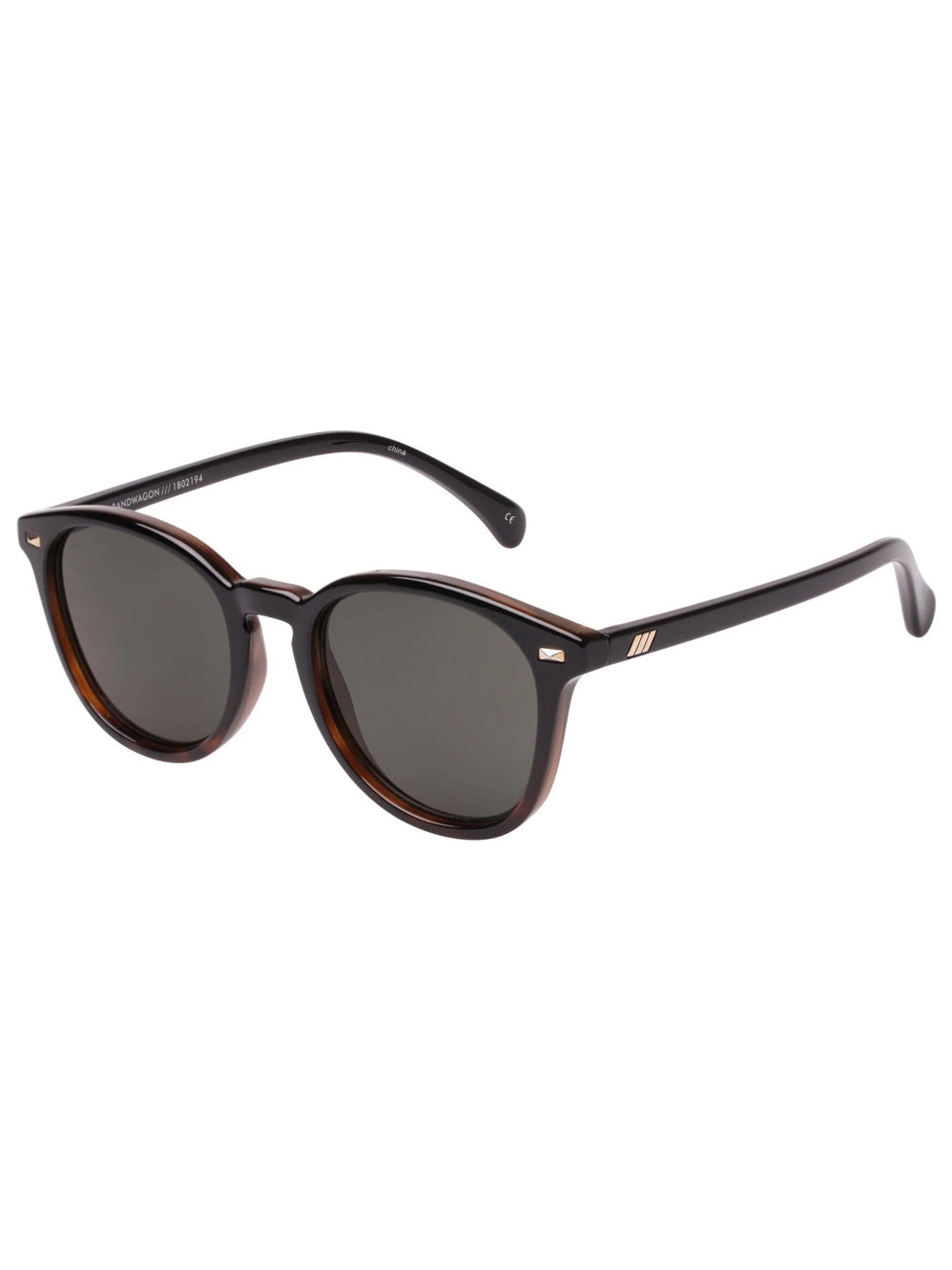 LE SPECS BANDWAGON SUNGLASSES (Black Tort)