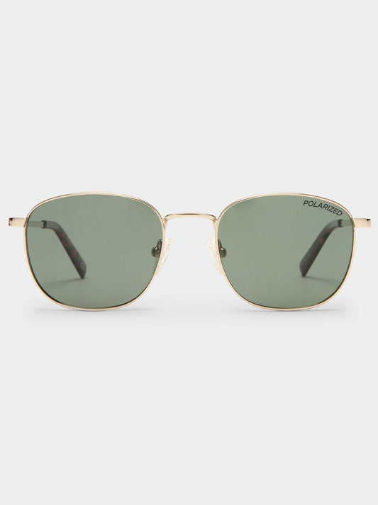 Image of Sunglasses. Productname: LE SPECS NEPTUNE DEUX SUNGLASSES in Gold colour by brand - Le Specs