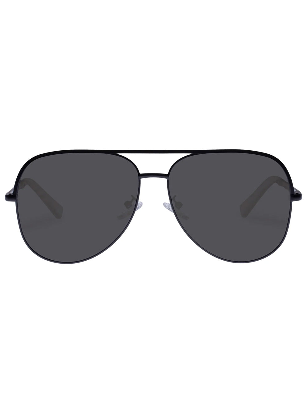 Image of Sunglasses. Productname: LE SPECS HEY BBY SUNGLASSES in Matte Black colour by brand - Le Specs