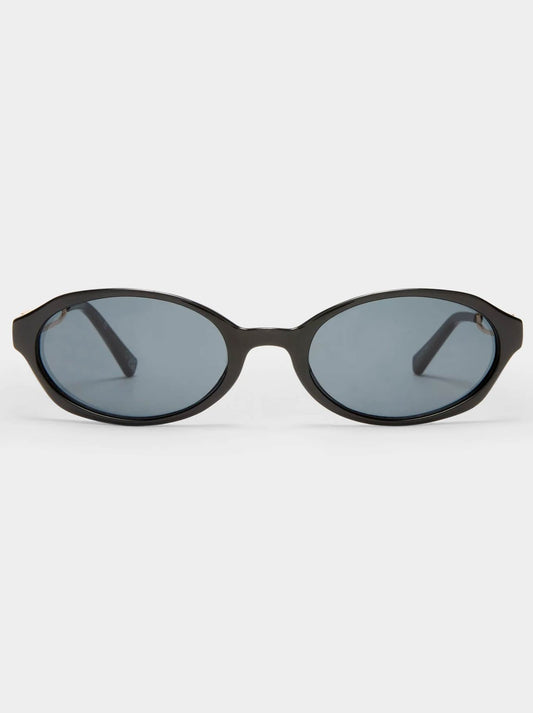 Image of Sunglasses. Product name - LE SPECS LUNITA SUNGLASSES in Black colour by brand - Le Specs