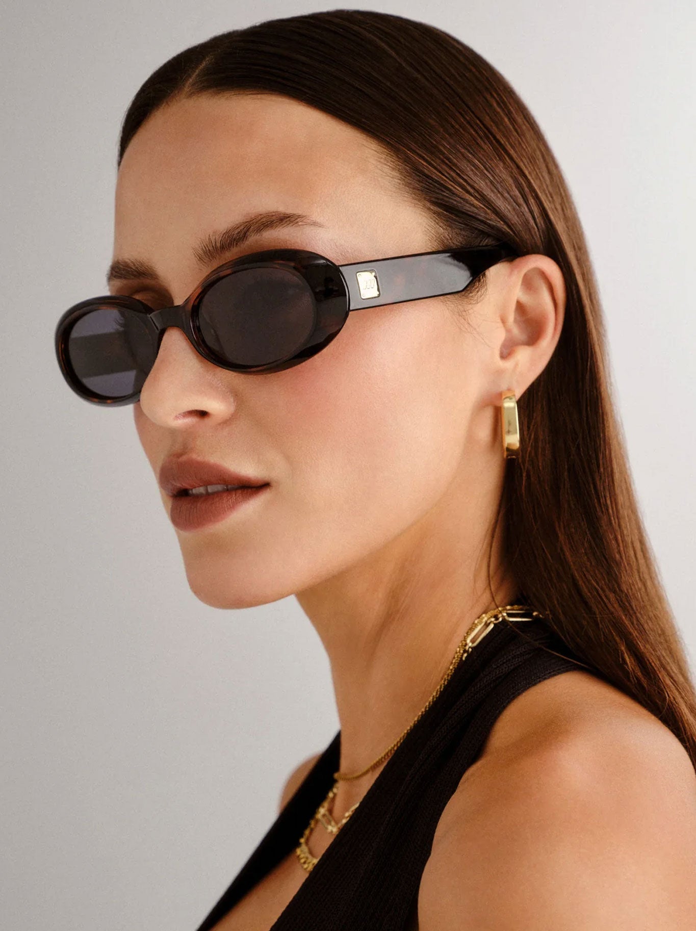 LE SPECS WORK IT! SUNGLASSES (Dark Tort)