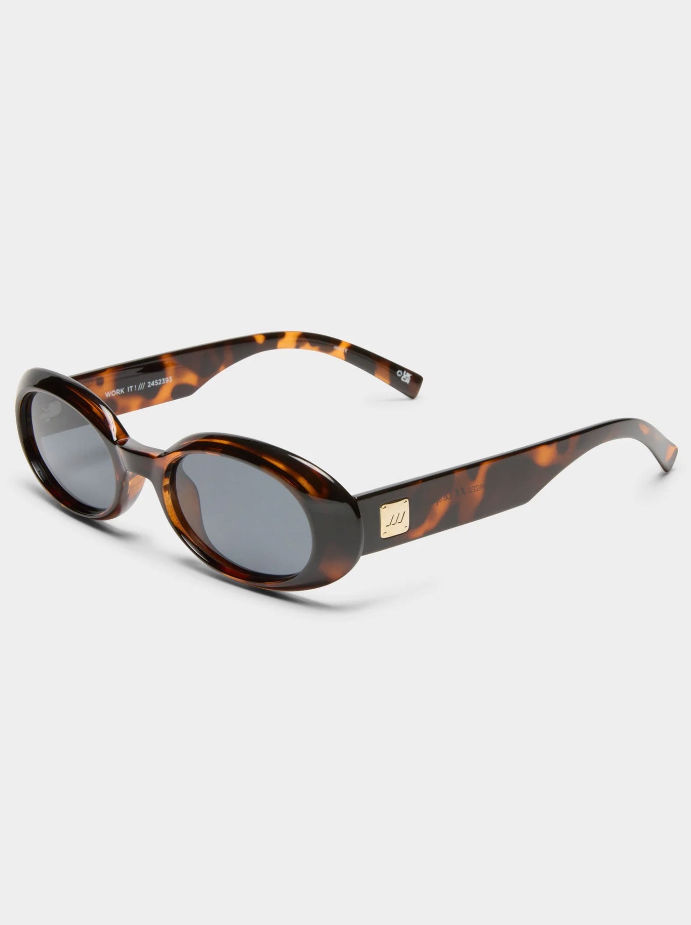 LE SPECS WORK IT! SUNGLASSES (Dark Tort)