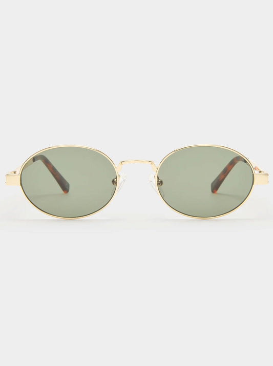 Image of Sunglasses. Productname: LE SPECS POSEIDON DEUX SUNGLASSES in Gold colour by brand - Le Specs