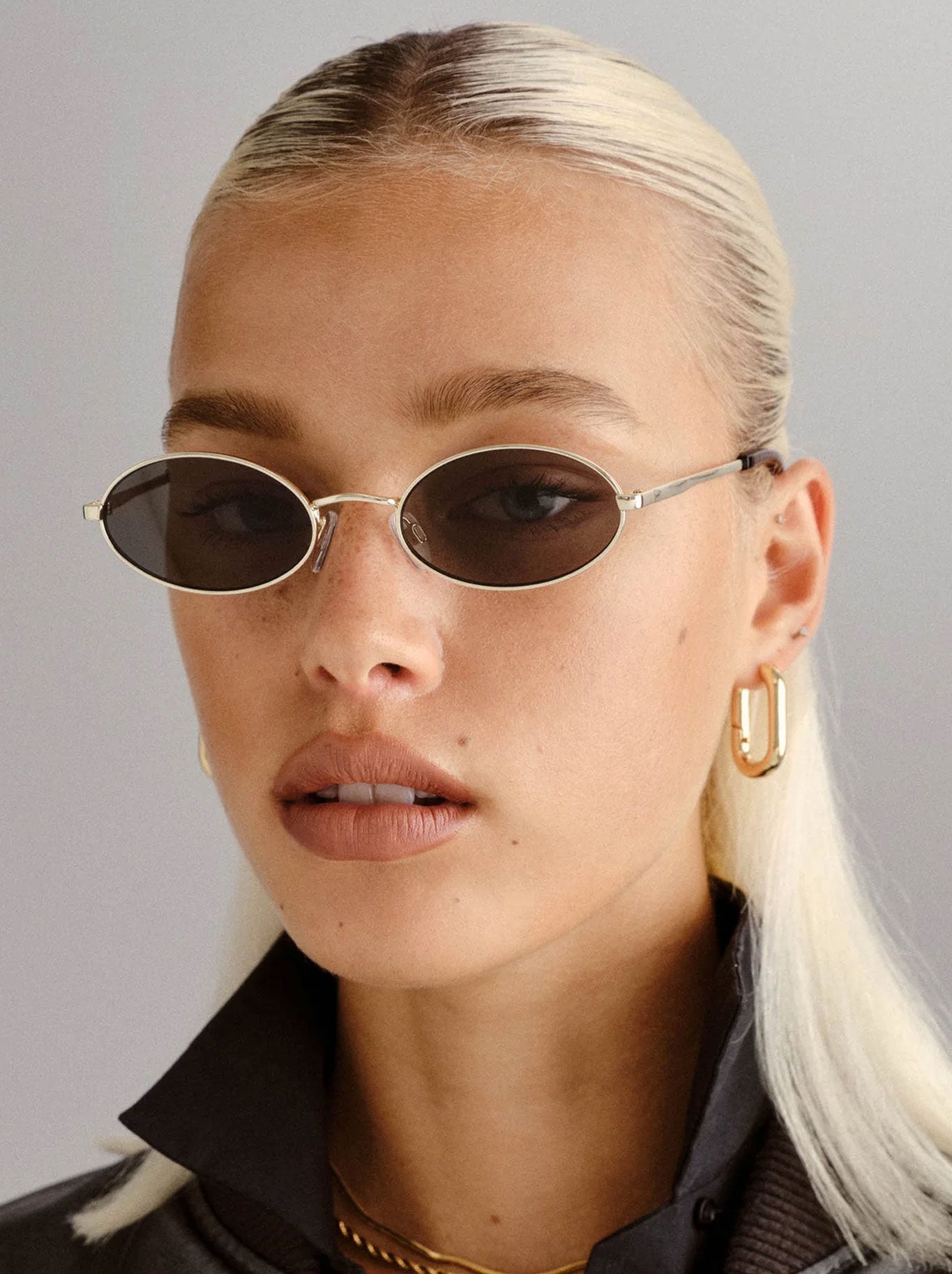 LE SPECS LOVE TRAIN SUNGLASSES (Bright Gold)