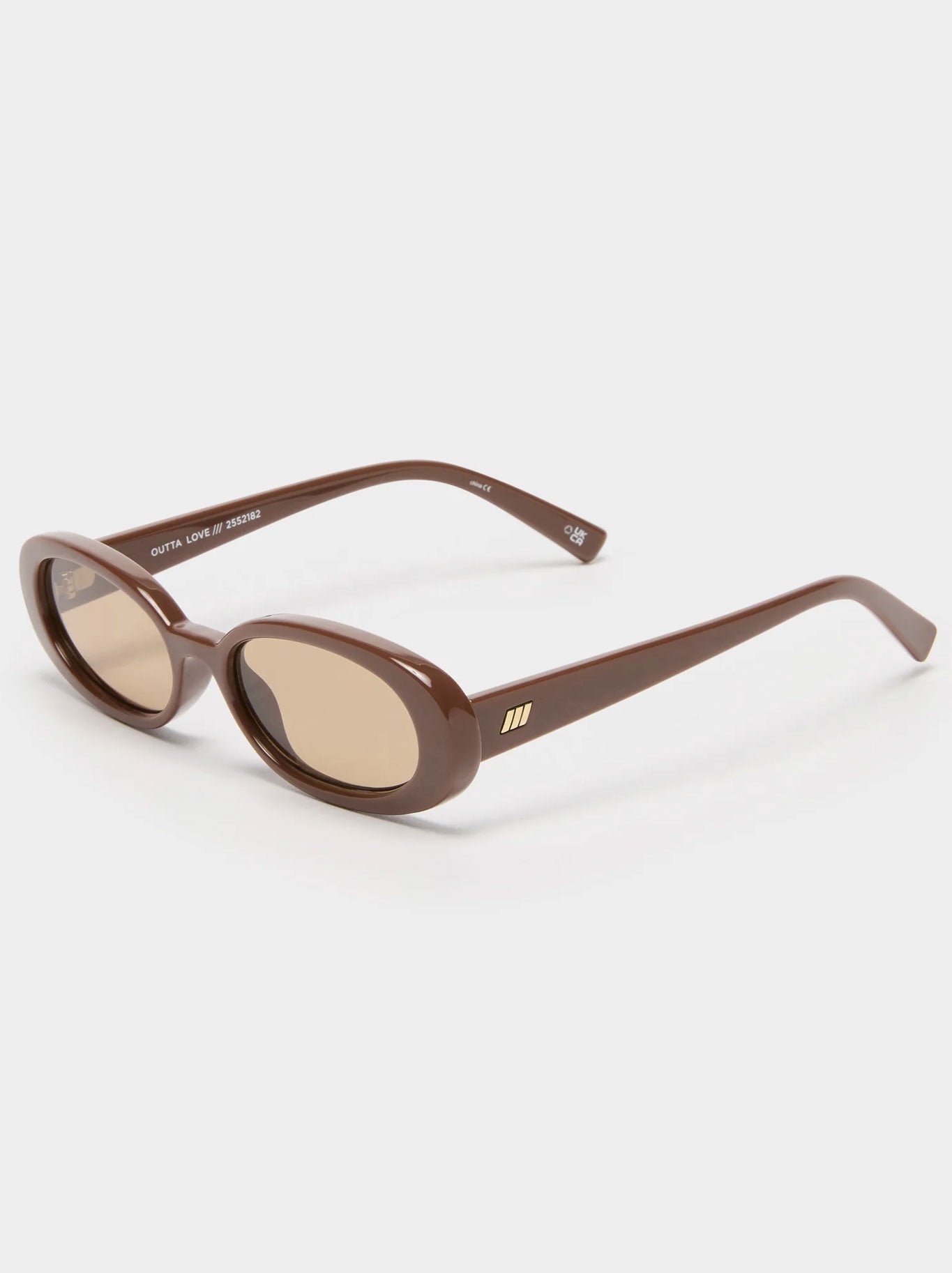 LE SPECS OUTTA LOVE SUNGLASSES (Cocoa)