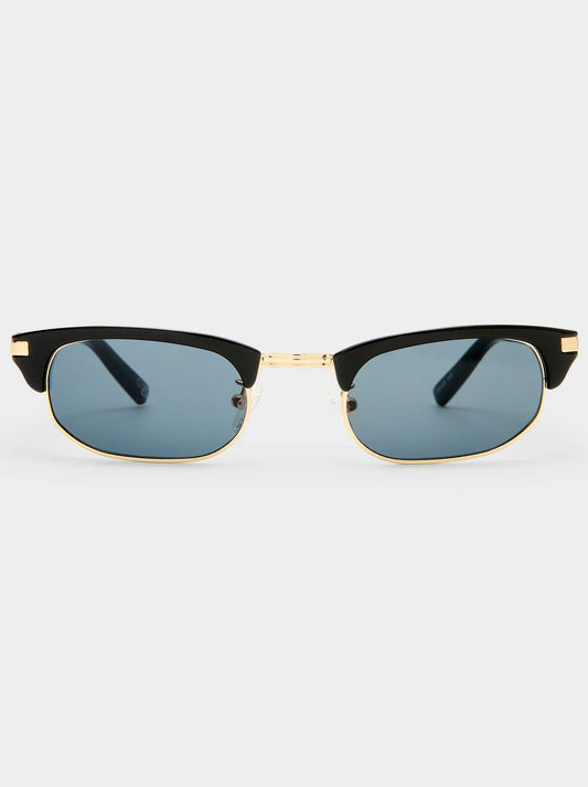 Image of Sunglasses. Productname: LE SPECS NIGHTINGALE SUNGLASSES in Black colour by brand - Le Specs