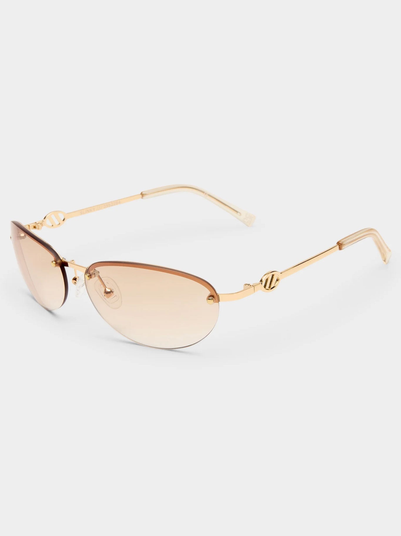 LE SPECS SLINKY SUNGLASSES (Gold)