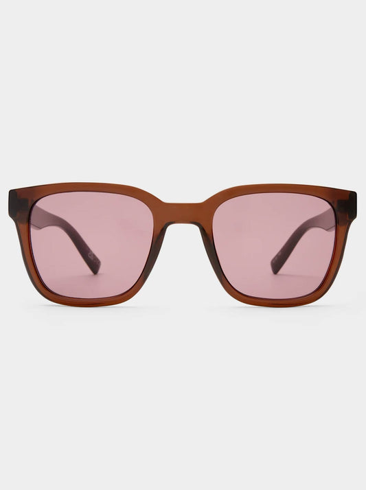Image of Sunglasses. Productname: LE SPECS ELIXIR SUNGLASSES in Dark Chocolate colour by brand - Le Specs