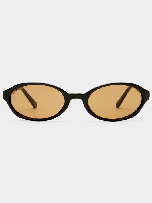 Image of Sunglasses. Productname: LE SPECS LUNITA SUNGLASSES in Black colour by brand - Le Specs