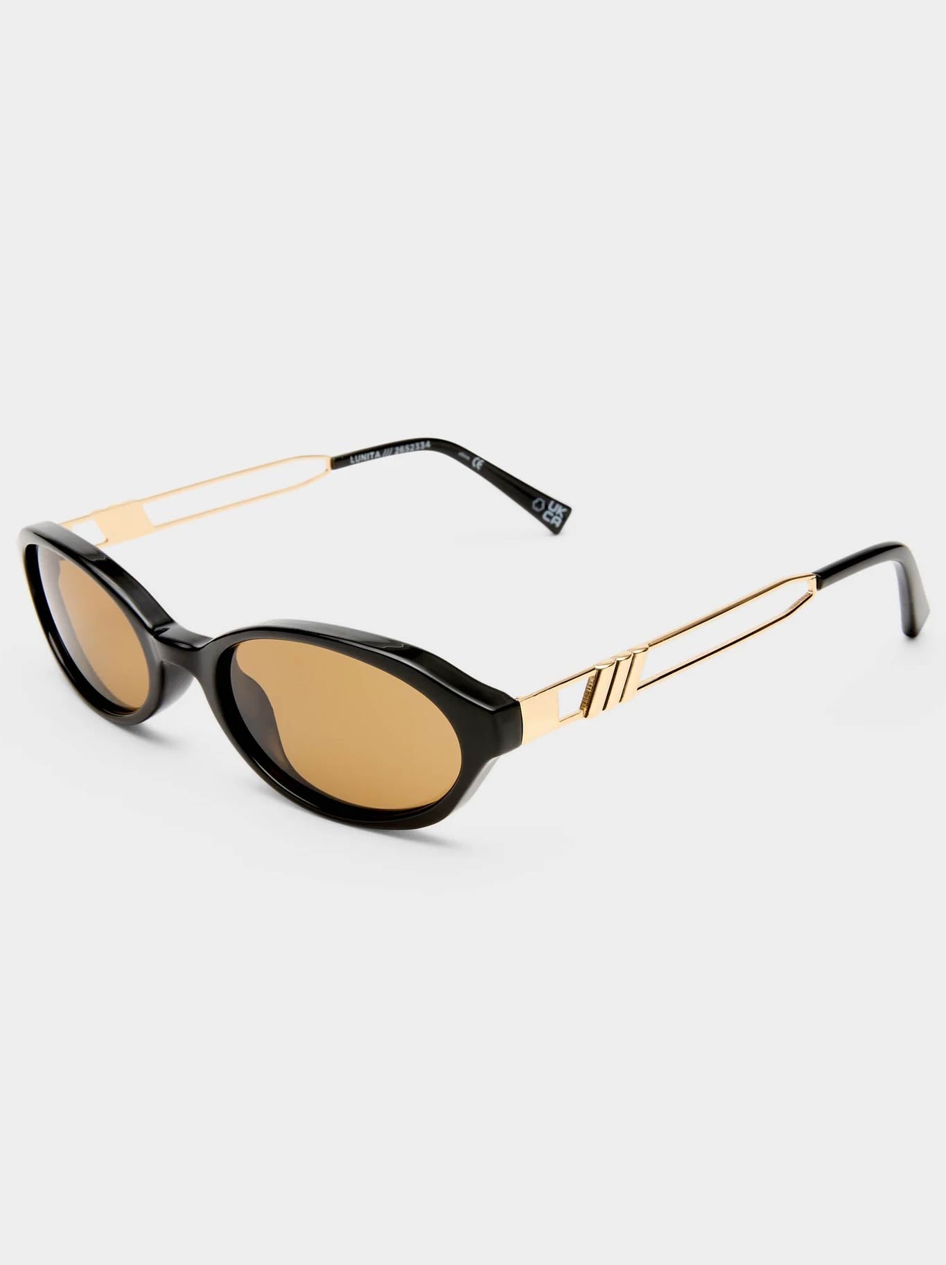 LE SPECS LUNITA SUNGLASSES (Black)