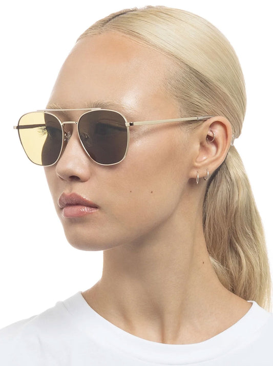 LE SPECS METAPHOR SUNGLASSES (Gold)