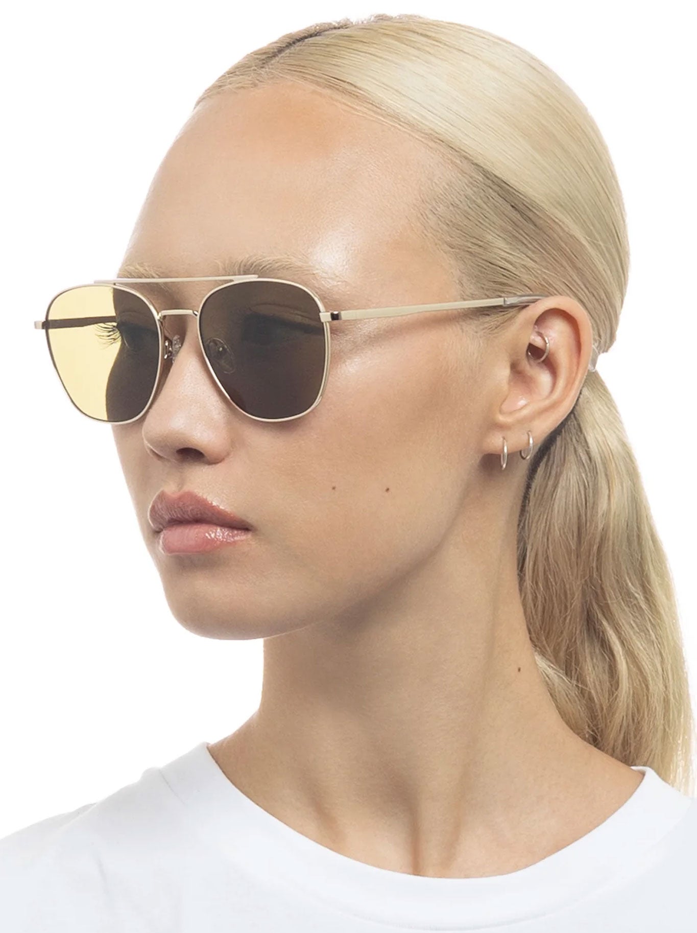 LE SPECS METAPHOR SUNGLASSES (Gold)