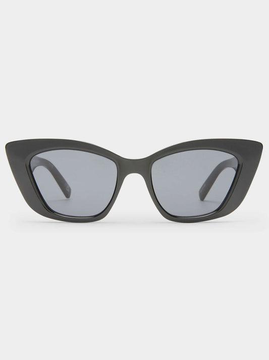 Image of Sunglasses. Productname: LE SPECS TRANQUIL TURMOIL SUNGLASSES in Black colour by brand - Le Specs