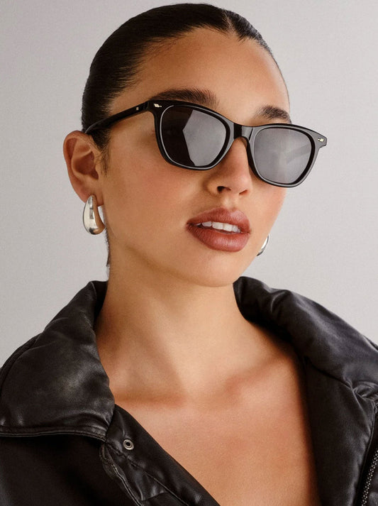 LE SPECS NONSENSICAL SUNGLASSES (Black)