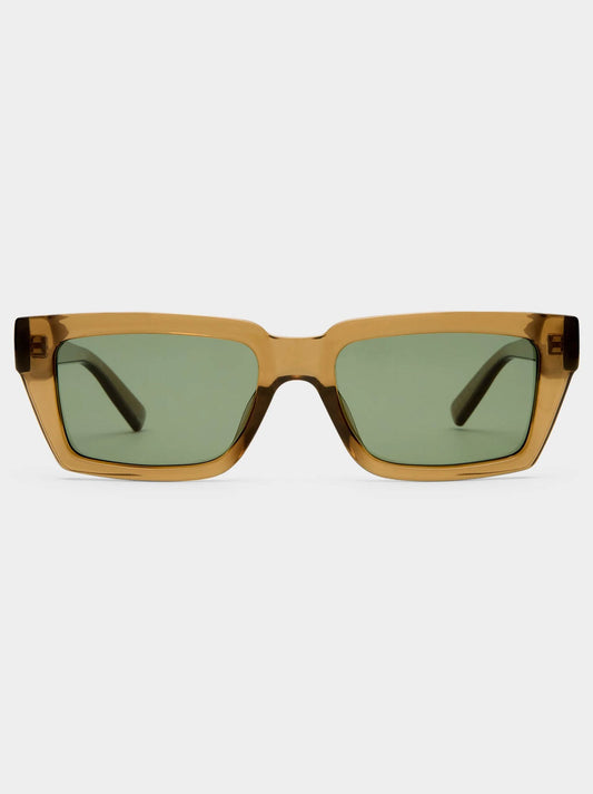 Image of Sunglasses. Productname: LE SPECS NOCTURNAL HABIT SUNGLASSES in Umber colour by brand - Le Specs