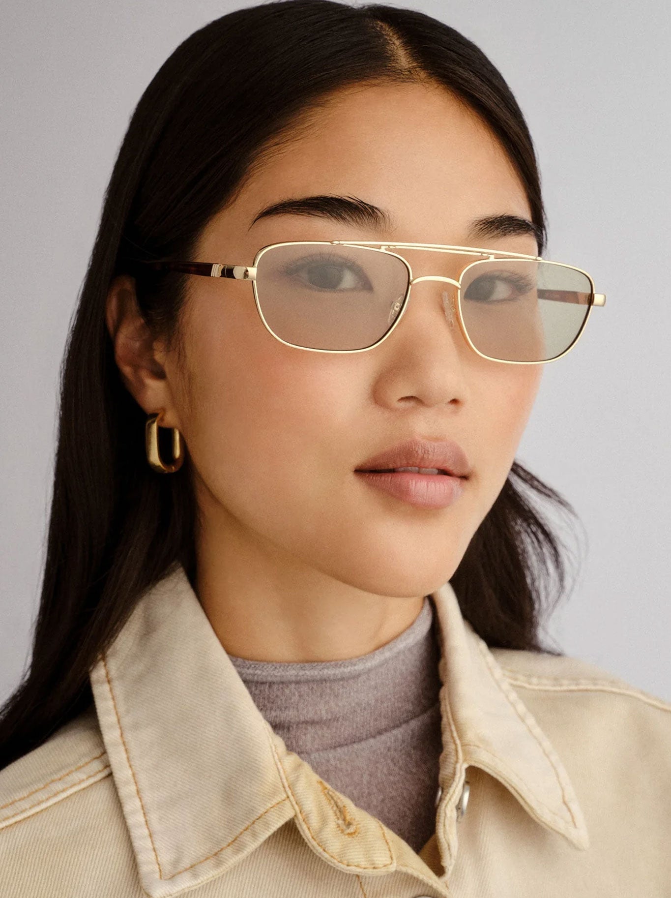 LE SPECS LE MIMI SUNGLASSES (Gold)