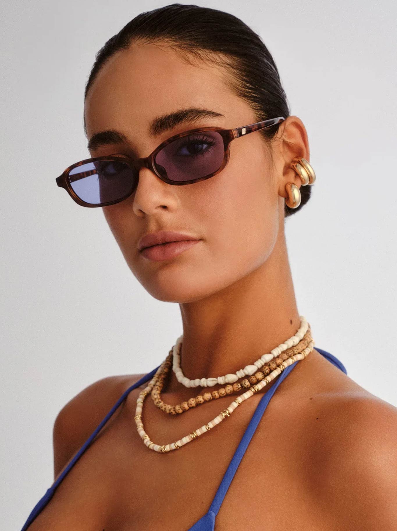 LE SPECS HONEY POT SUNGLASSES (Amber)