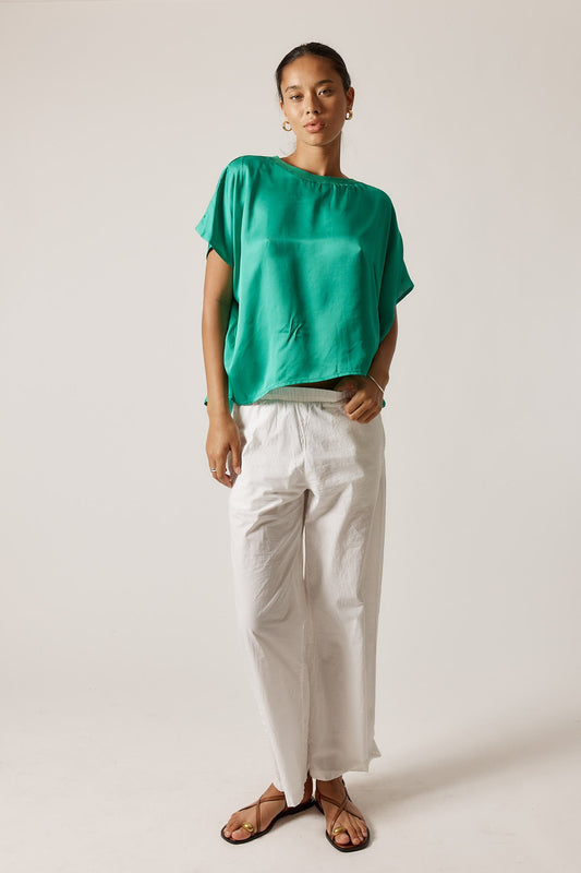 Rubyyaya Bienvenue T-Shirt Plain (Emerald)