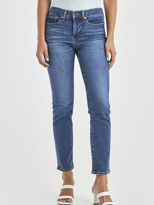 Image of Jeans. Product name - LEVI'S 312 SHAPING SLIM in Blue Wave colour by brand - Levis