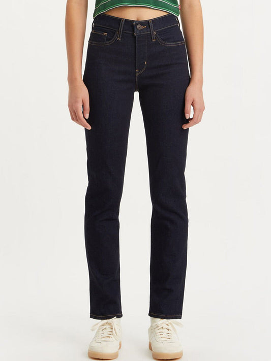 Image of Jeans. Product name - LEVI'S 312 SHAPING SLIM JEAN in Blue Wave Rinse colour by brand - Levis
