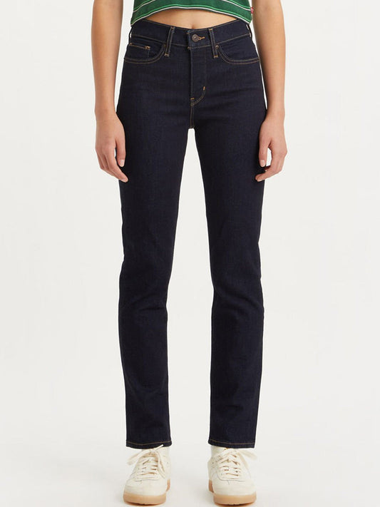 Image of Jeans. Product name - LEVI'S 312 SHAPING SLIM JEAN in Blue Wave Rinse colour by brand - Levis