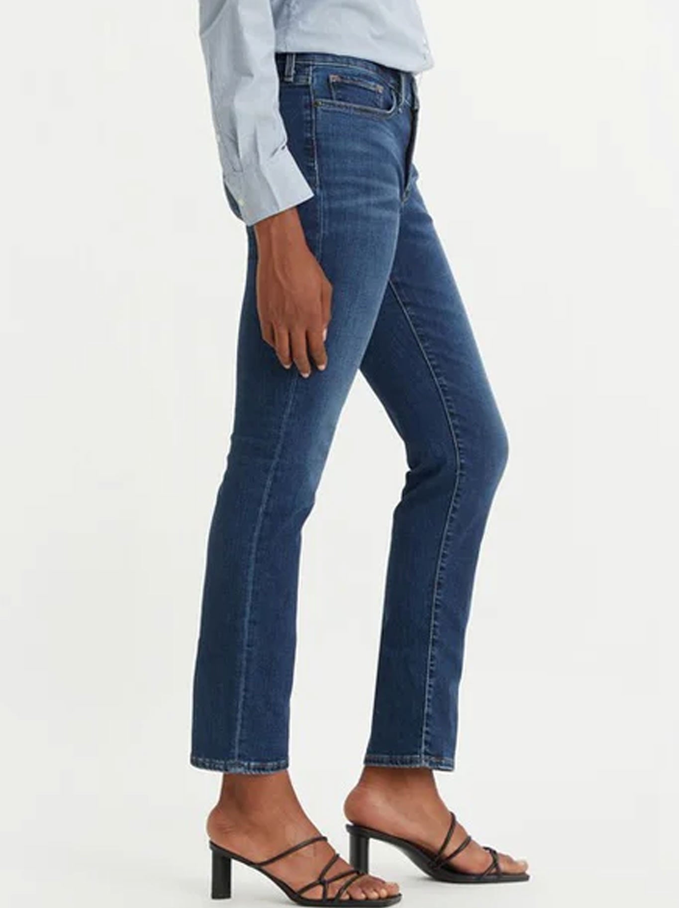 LEVI'S 314 SHAPING STRAIGHT JEAN (Blue Wave Dark)