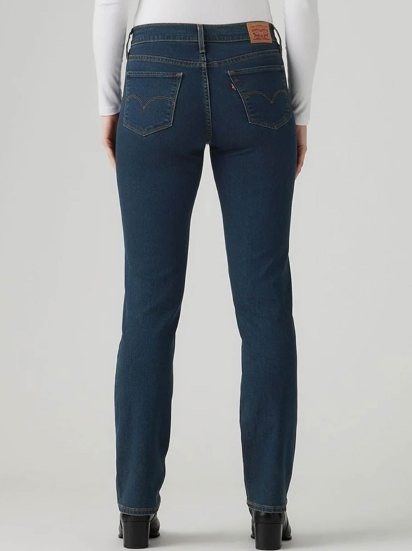 Levi'S 314 Shaping Straight Leg Jean (Eternal Indigo Dark Tint)