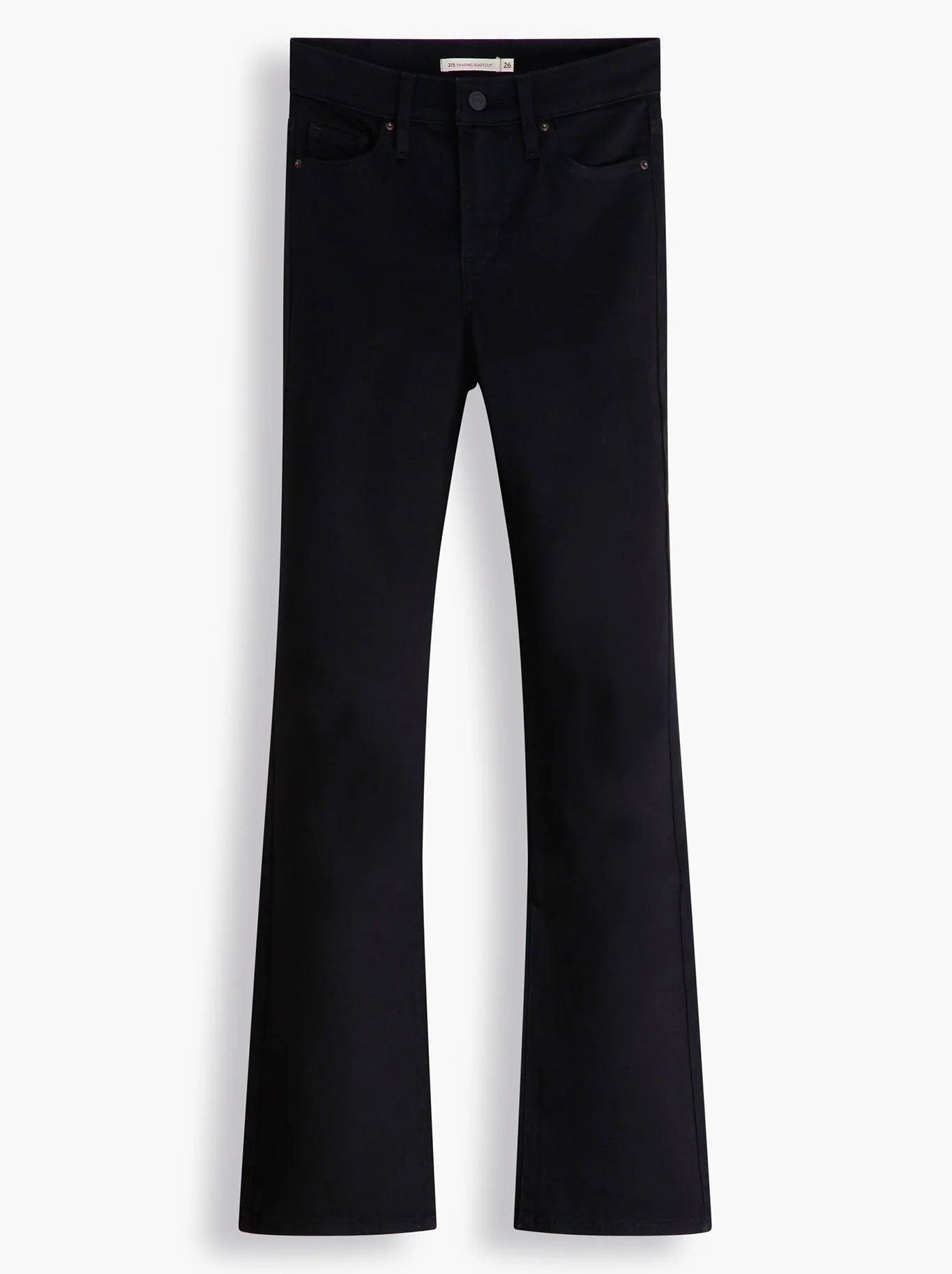 LEVI'S 315 SHAPING BOOTCUT JEAN (Soft Black)
