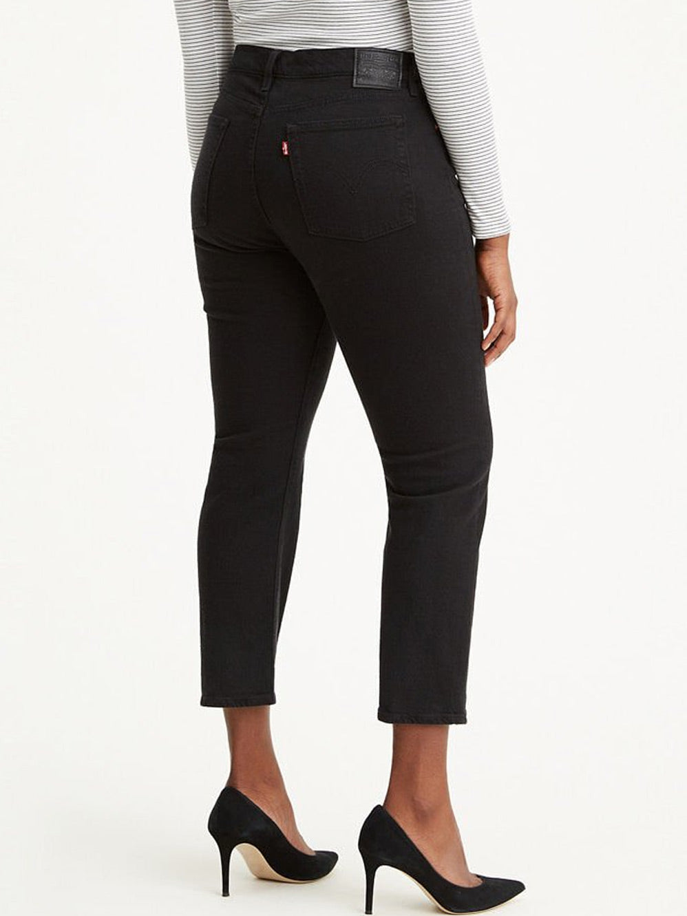 LEVI'S WEDGIE STRAIGHT JEAN (Black Sprout)