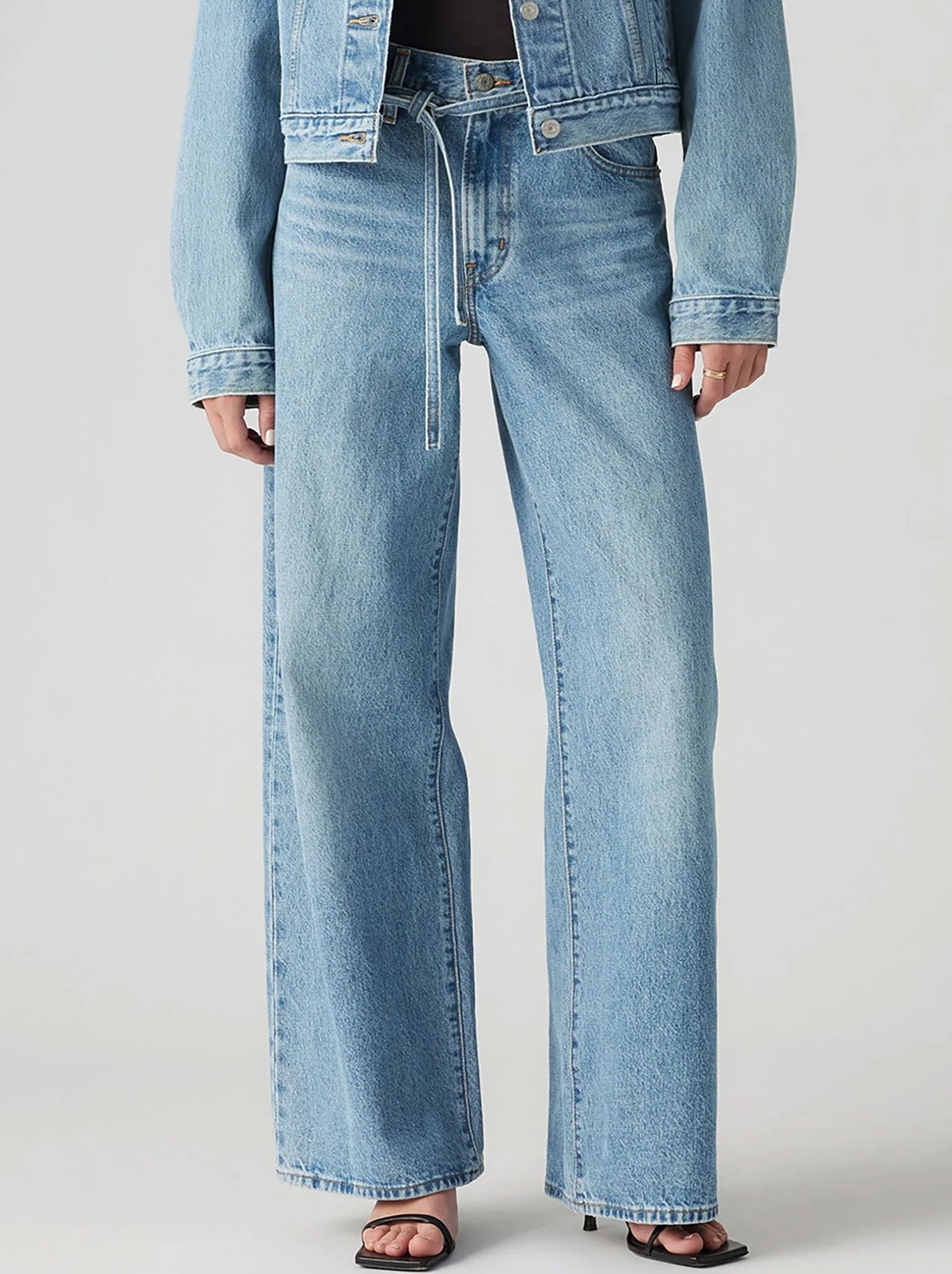 Image of Jeans. Product name - LEVI'S XL STRAIGHT JEAN in Thanks Friend colour by brand - Levis