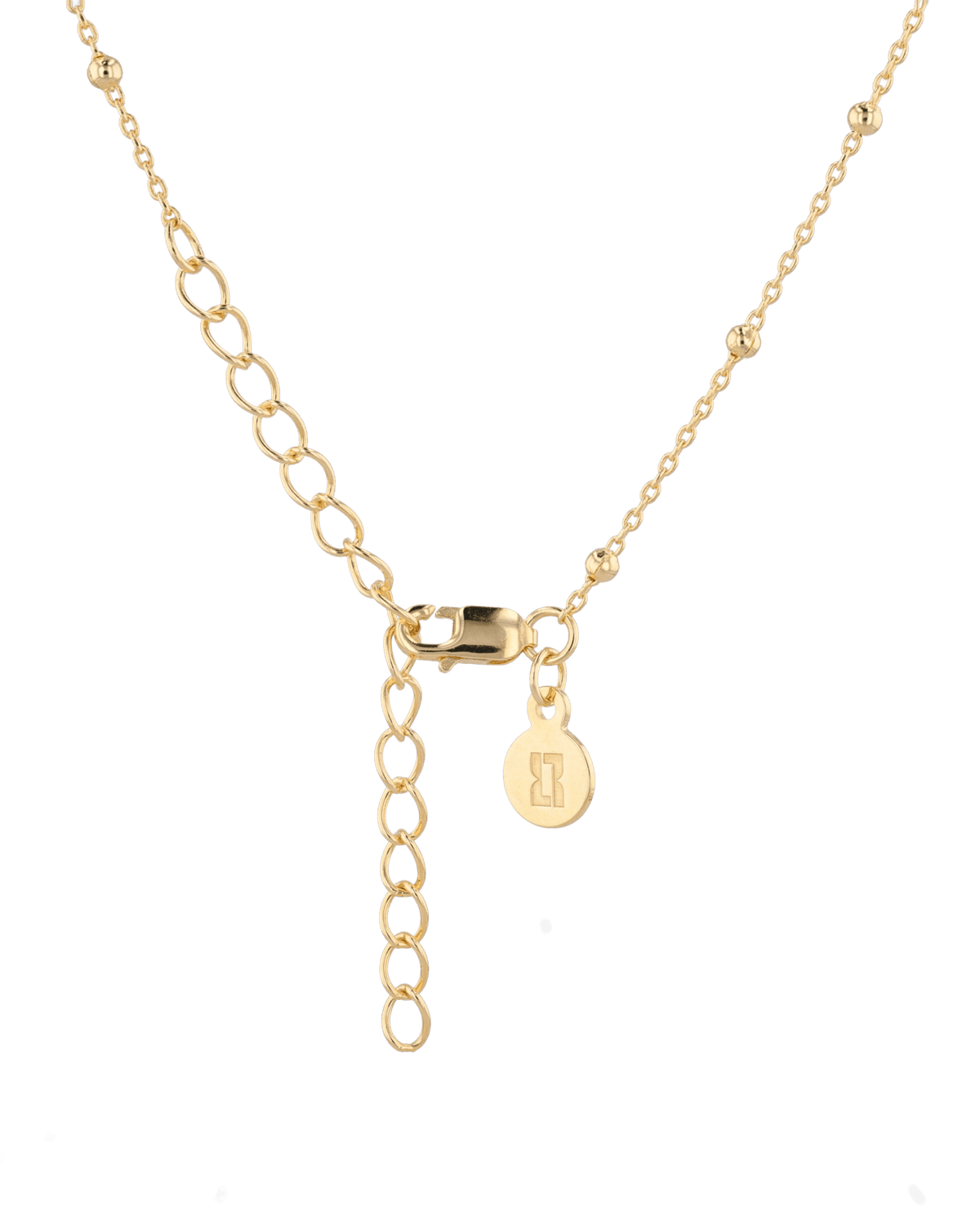 LAVANA Lille Gold Station Chain Necklace