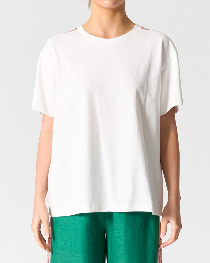 Image of T-Shirts. Productname: Lison Tee in Hotel Tivoli colour by brand - Walnut Melbourne