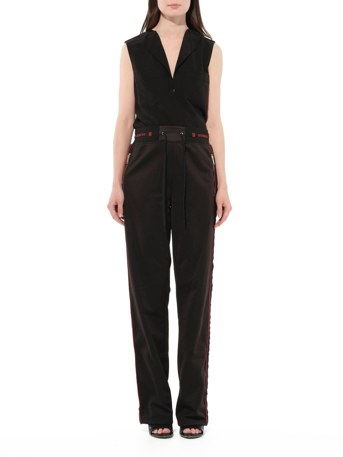GIVENCHY Logo Track Pants (Black)