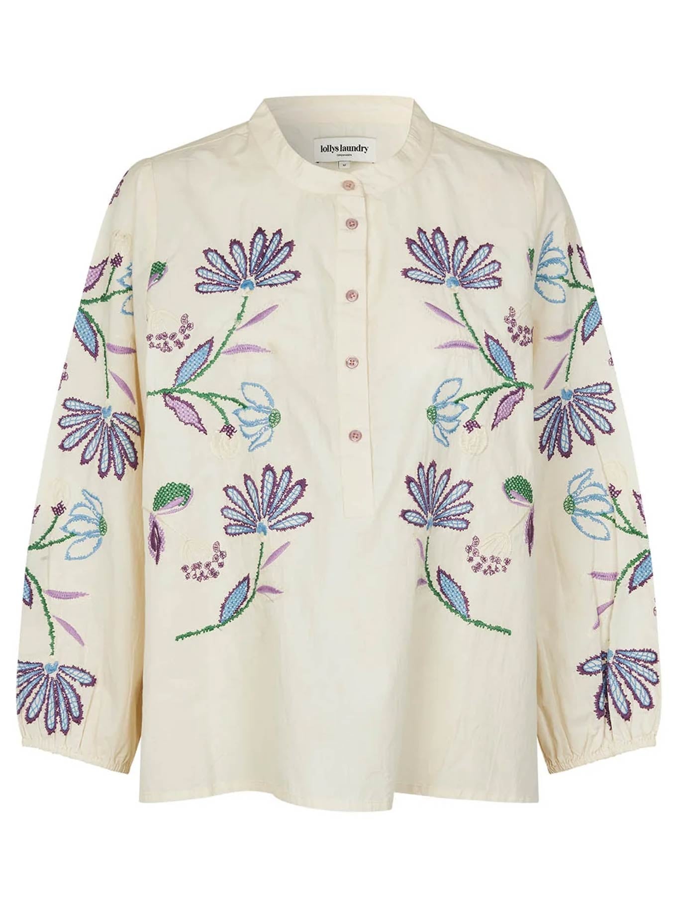 LOLLYS LAUNDRY FAITH BLOUSE (Creme)