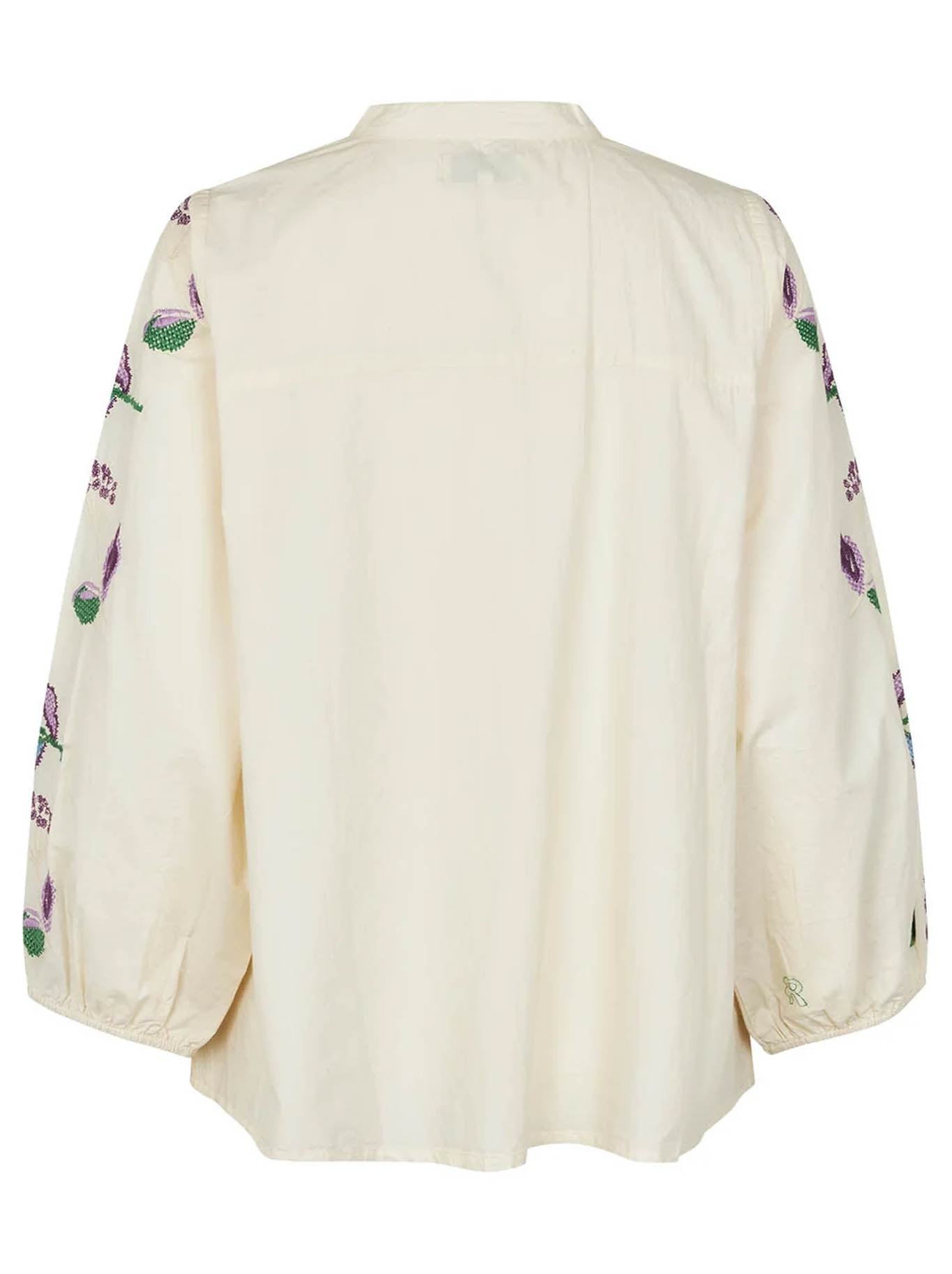 LOLLYS LAUNDRY FAITH BLOUSE (Creme)