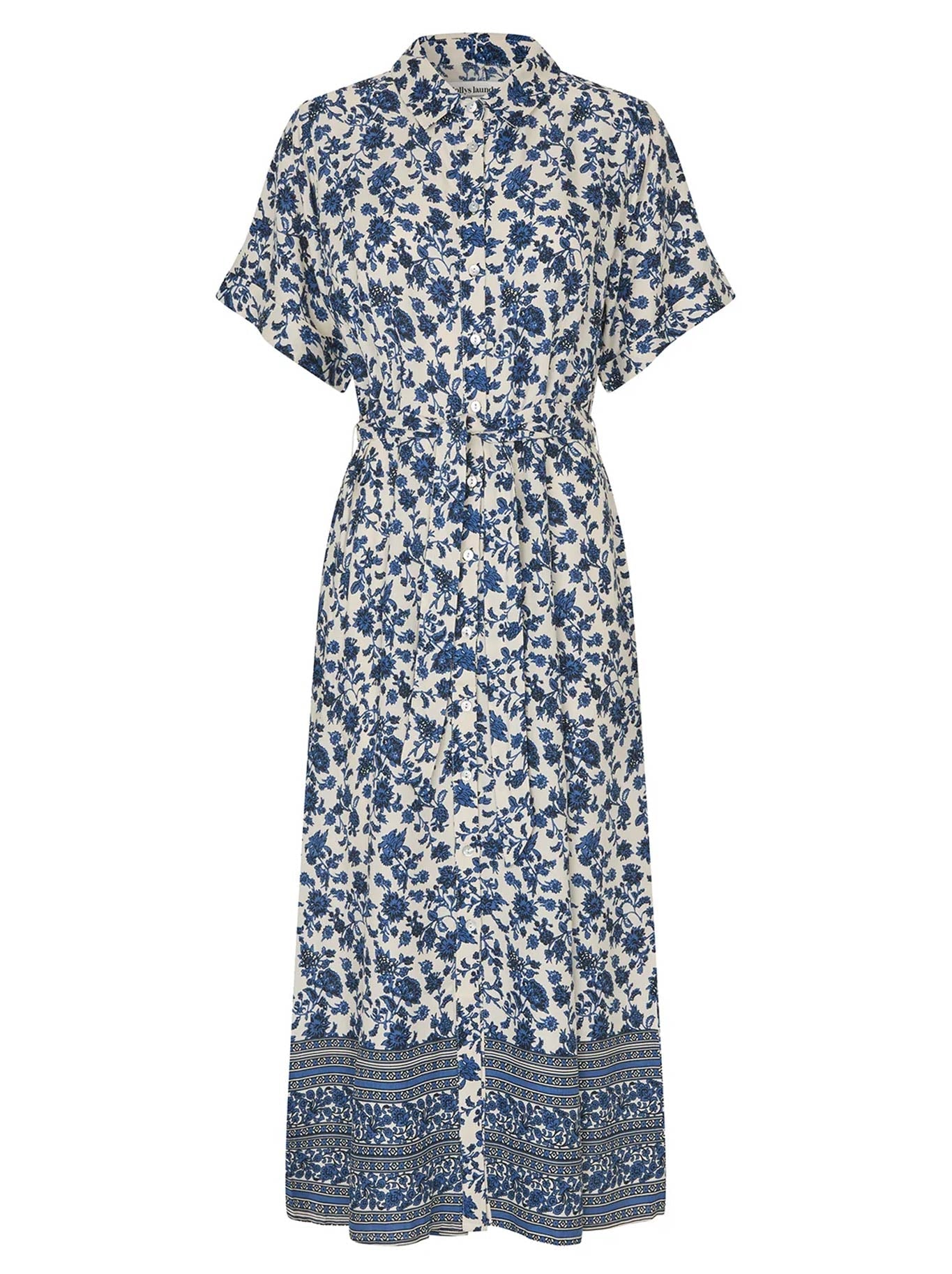 LOLLYS LAUNDRY BLAKE MIDI DRESS (Blue)