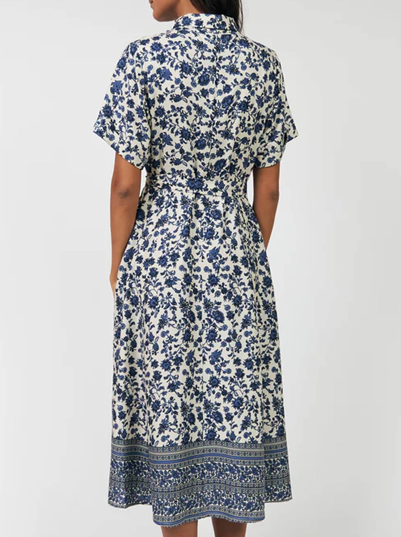 LOLLYS LAUNDRY BLAKE MIDI DRESS (Blue)