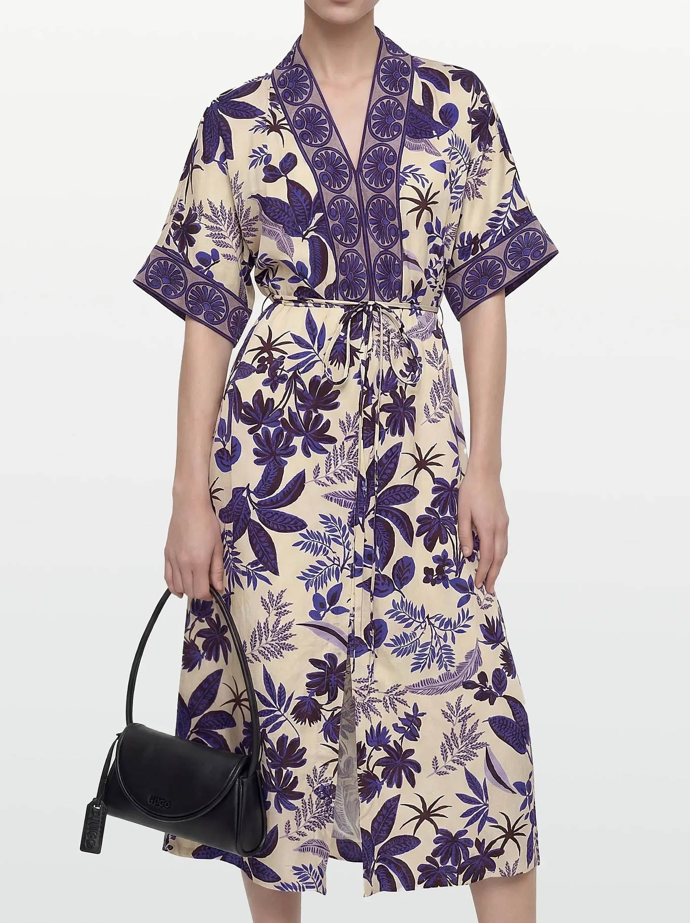 Image of Dresses. Product name - Lolly'S Laundry Jemima Maxi Dress in Flower colour by brand - Lollys Laundry