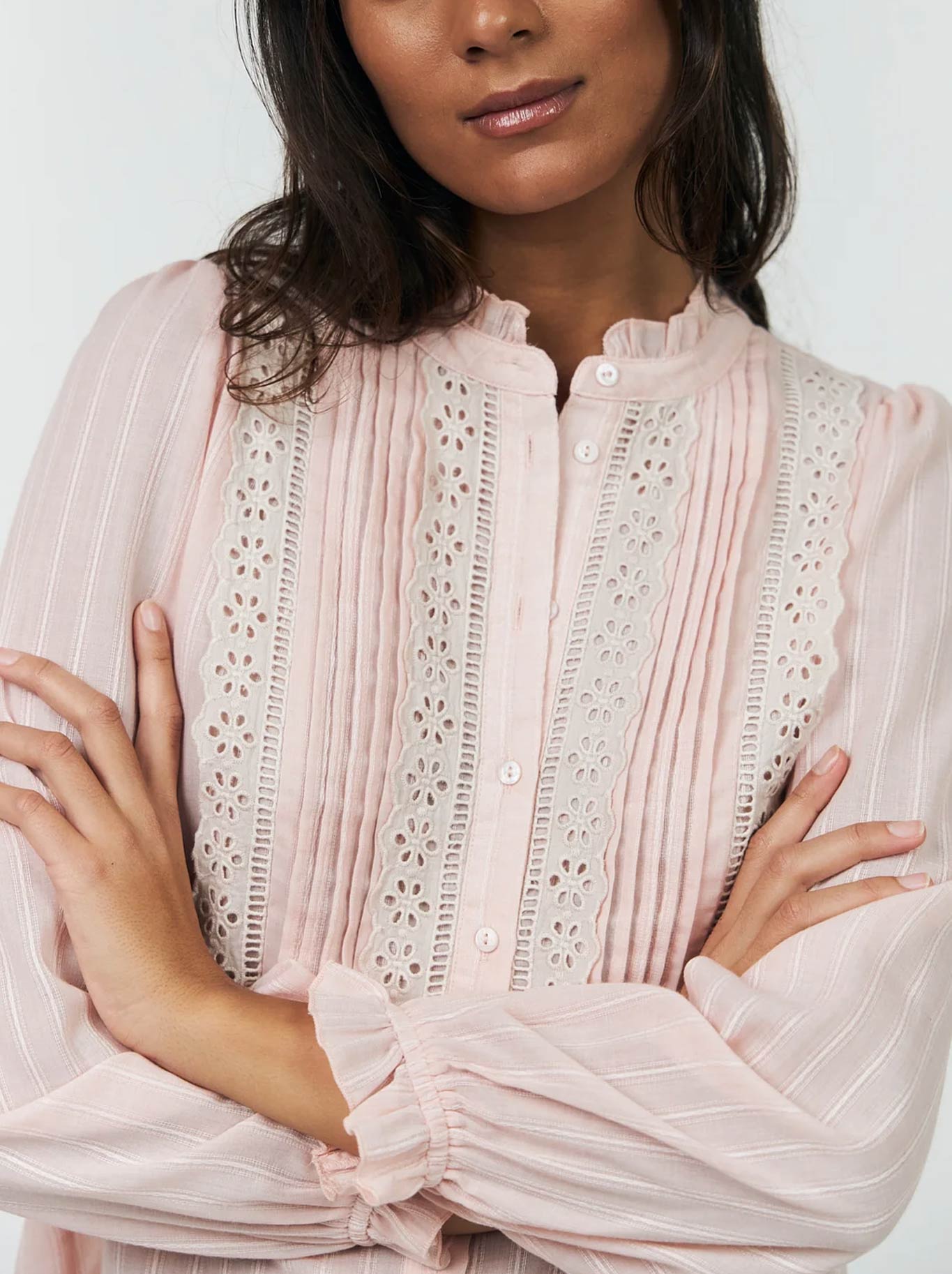 Lolly'S Laundry Ariel Shirt (Light Pink)