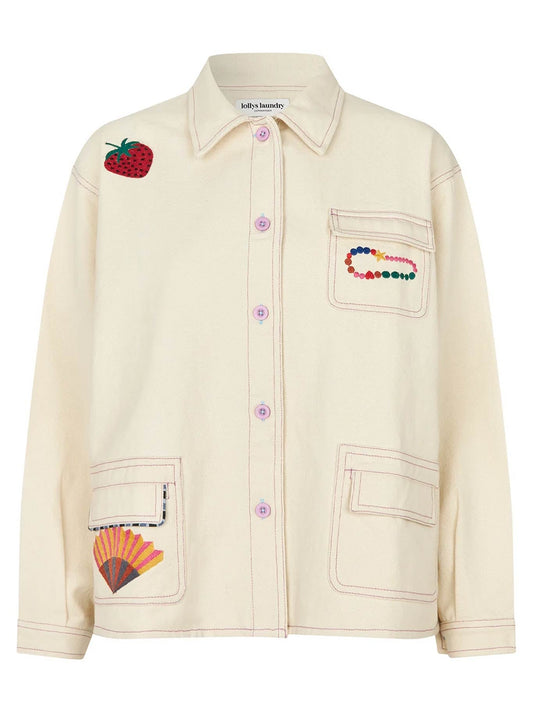 LOLLYS LAUNDRY APRIL JACKET (Creme)