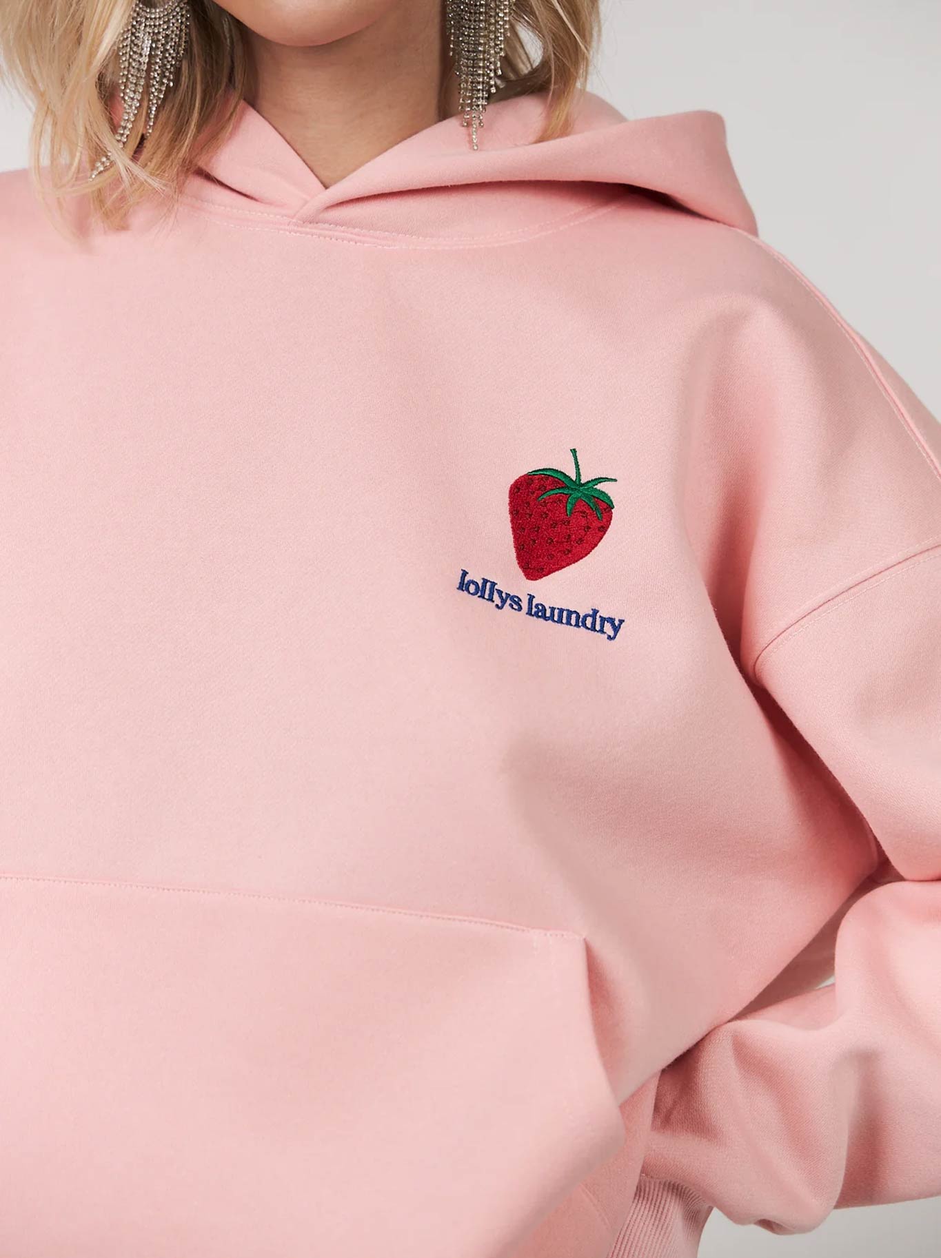 LOLLYS LAUNDRY LENNOX SWEATSHIRT (Light Pink)