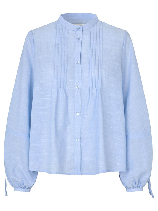 LOLLYS LAUNDRY LANNA SHIRT (Light Blue)