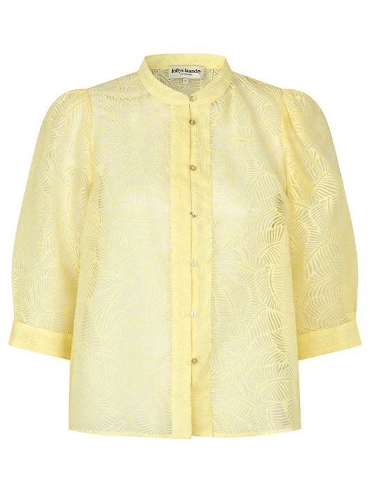 Lolly'S Laundry Bono Shirt (Light Yellow)