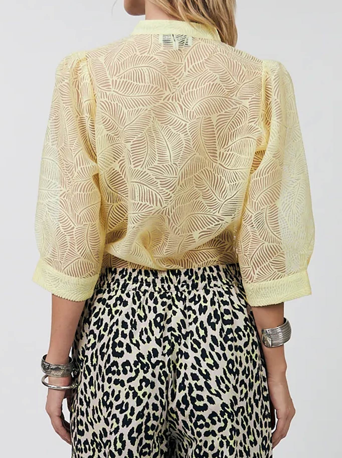 Lolly'S Laundry Bono Shirt (Light Yellow)