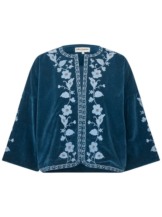 LOLLYS LAUNDRY AMBY JACKET (Blue)