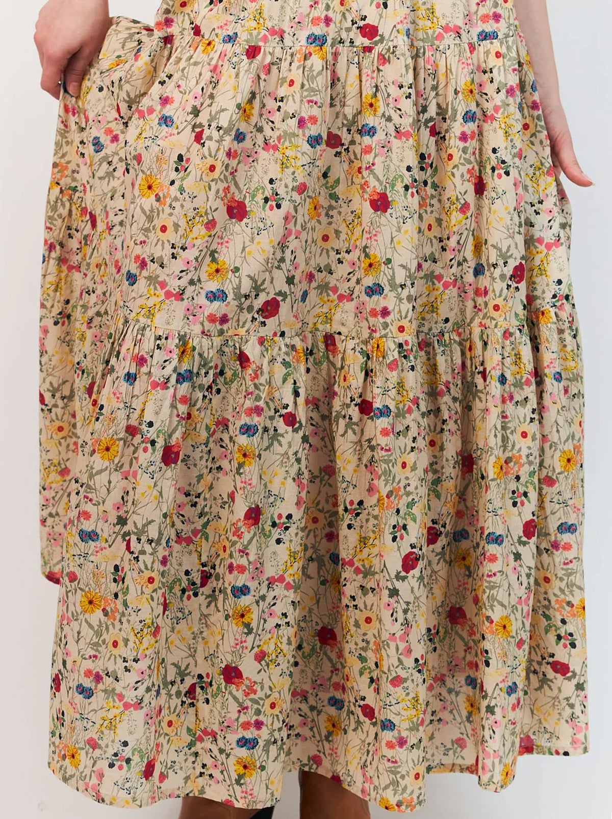 LOLLYS LAUNDRY SUNSET MAXI SKIRT (Flower)