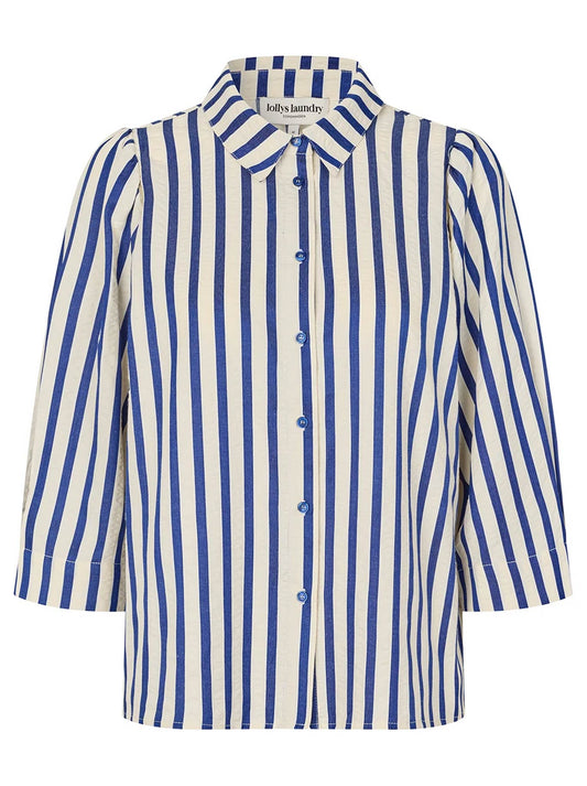 LOLLYS LAUNDRY BONO SHIRT (Blue)