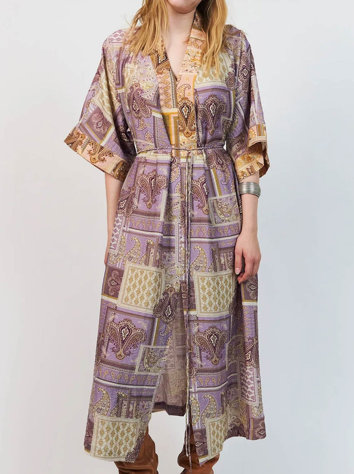 Image of Dresses. Product name - LOLLYS LAUNDRY JEMIMA MAXI DRESS in Multi colour by brand - Lollys Laundry